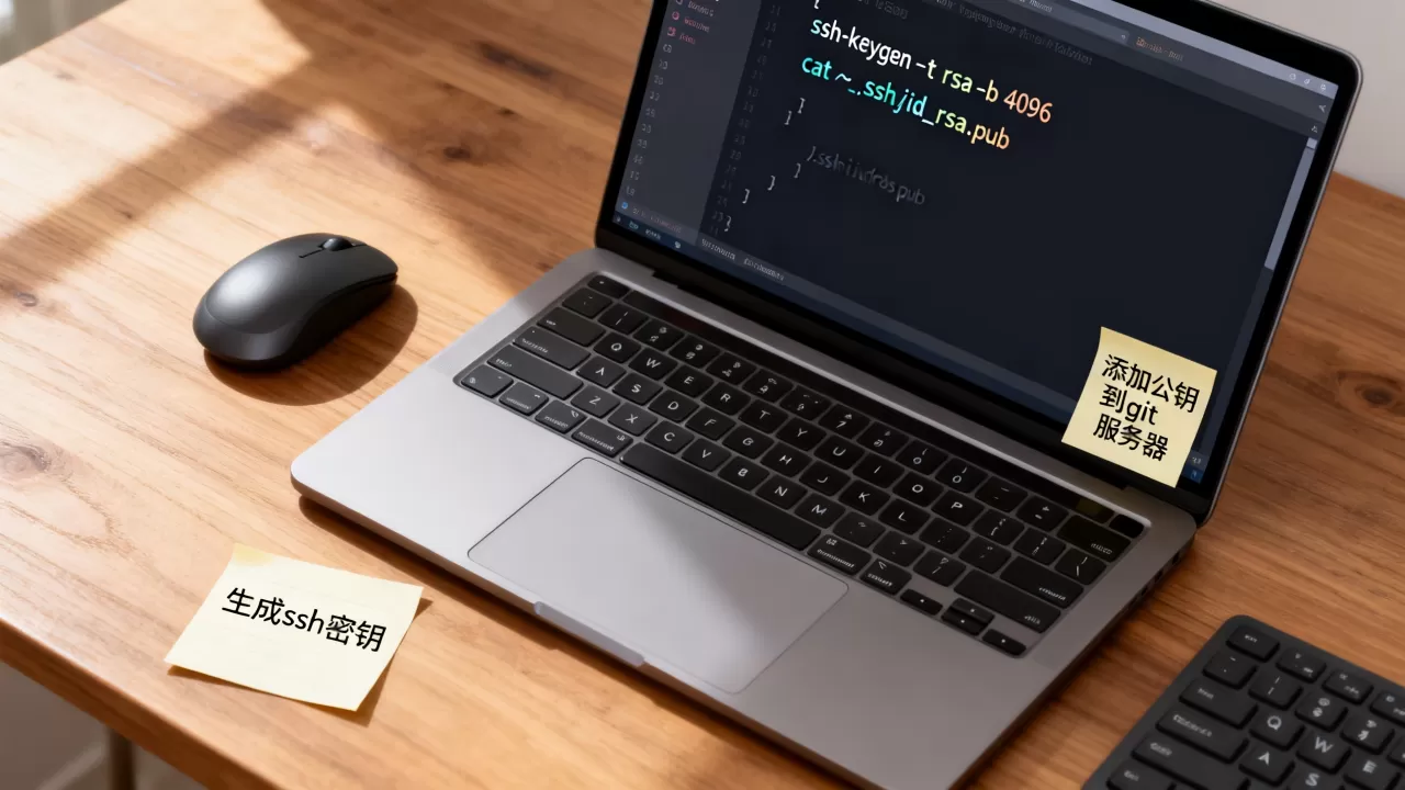 git服务器怎么添加公钥？git配置ssh密钥教程