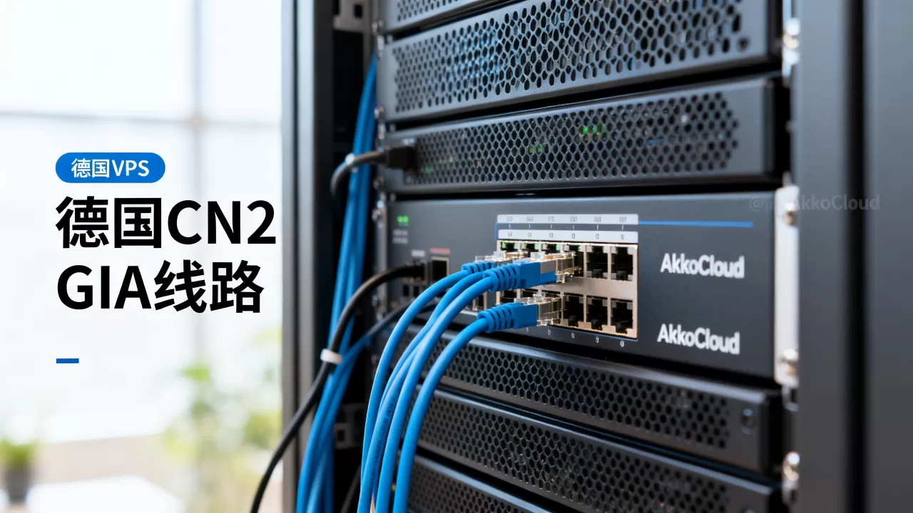 AkkoCloud德国VPS好用吗？德国CN2 GIA线路VPS推荐