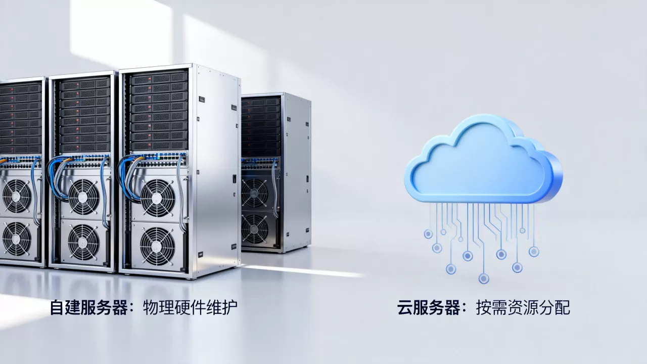 公司买服务器好还是云服务器好，自建服务器与云服务器的区别