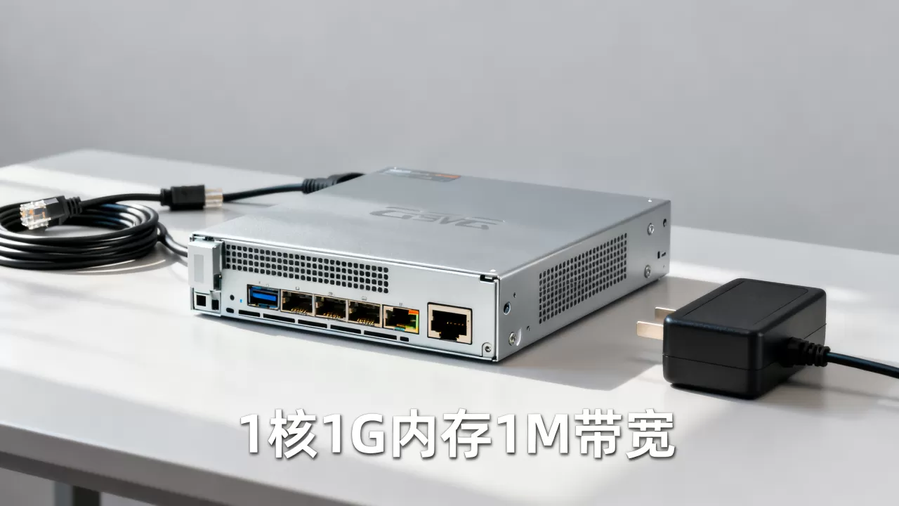 快杰S型云服务器性能如何？1核1G内存1M带宽测评