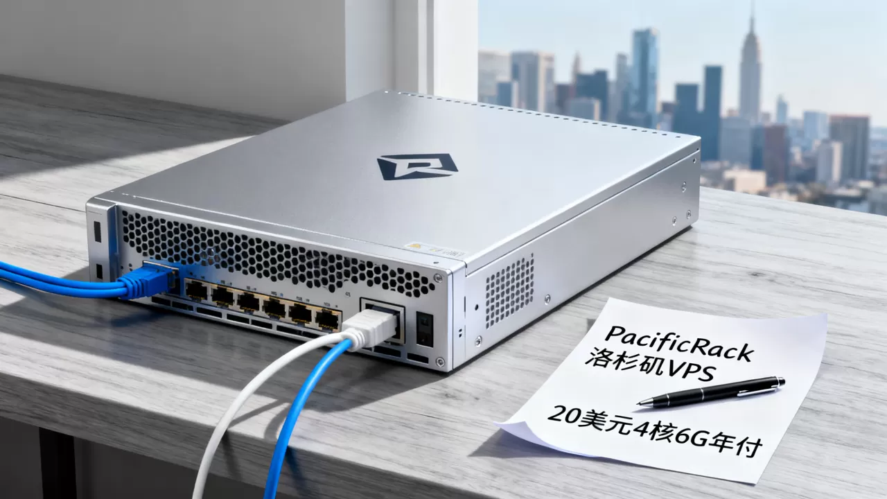 PacificRack洛杉矶VPS值得入手吗，20美元4核6G年付怎么选
