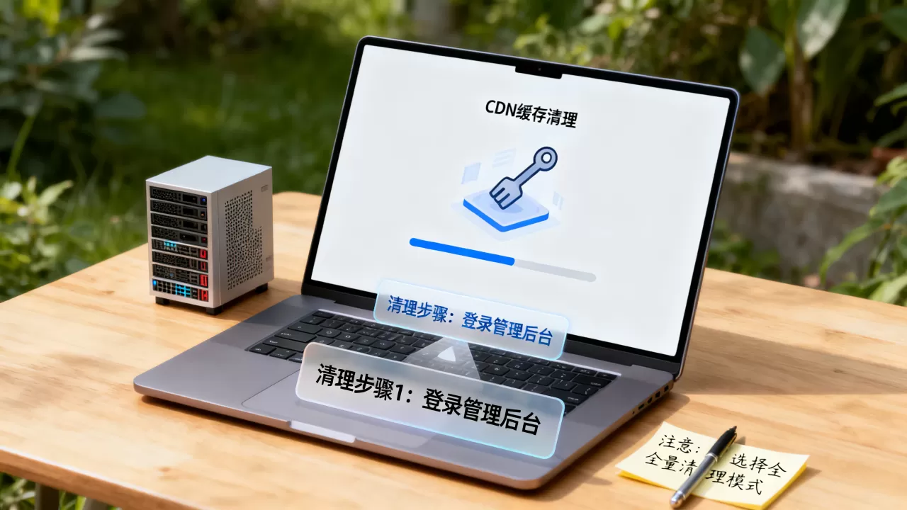 CDN缓存怎么清理最快？cdn缓存清理教程