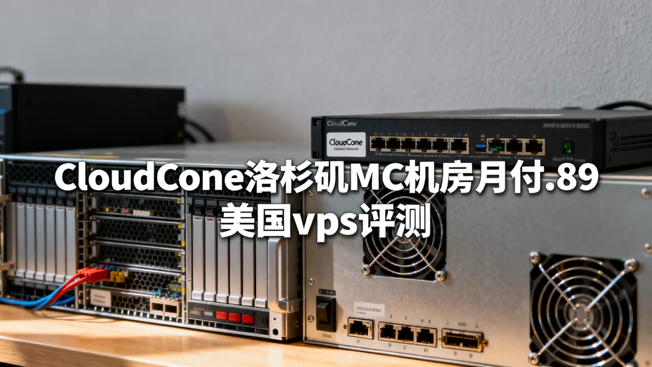 CloudCone洛杉矶MC机房月付.89值得买吗，CloudCone美国vps评测