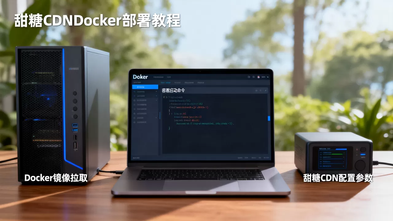 甜糖CDN Docker怎么部署？甜糖CDN Docker部署教程
