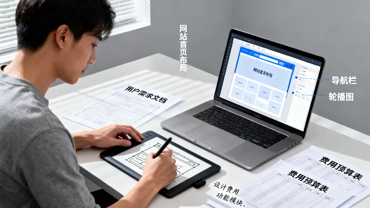 公司网站设计哪家强？专业公司网站设计费用