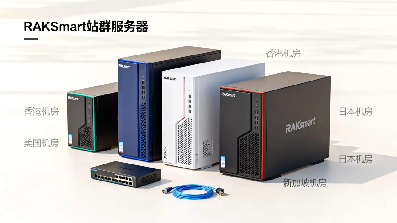 RAKsmart站群服务器月付多少？香港美国日本新加坡站群机房推荐