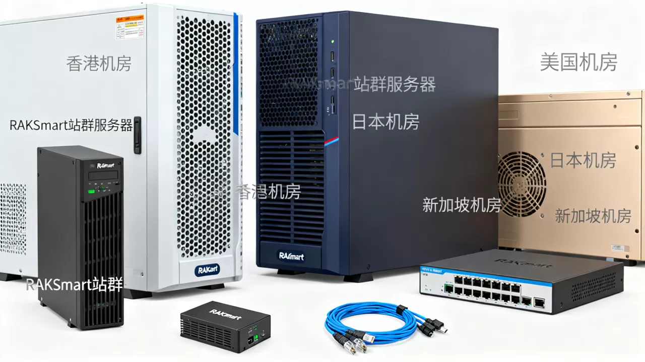 RAKsmart站群服务器月付多少？香港美国日本新加坡站群机房推荐