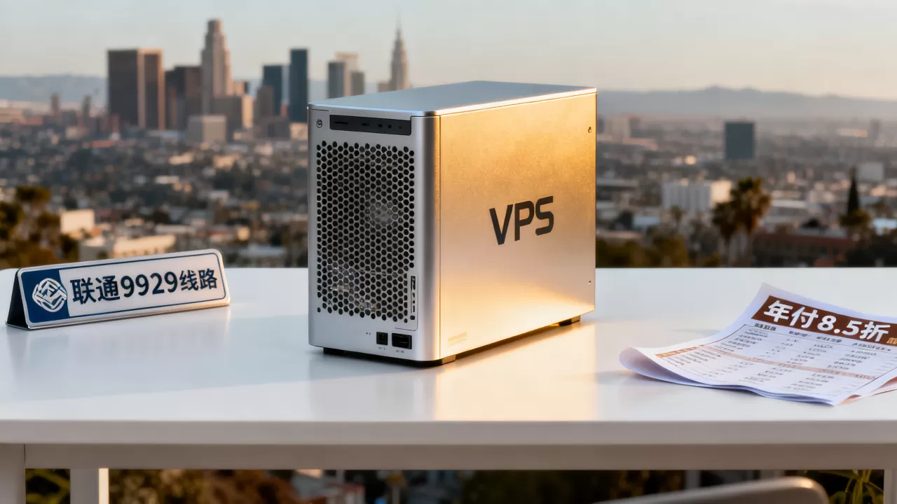 微基主机VPS年付8.5折划算吗？洛杉矶三网回程联通9929线路VPS推荐