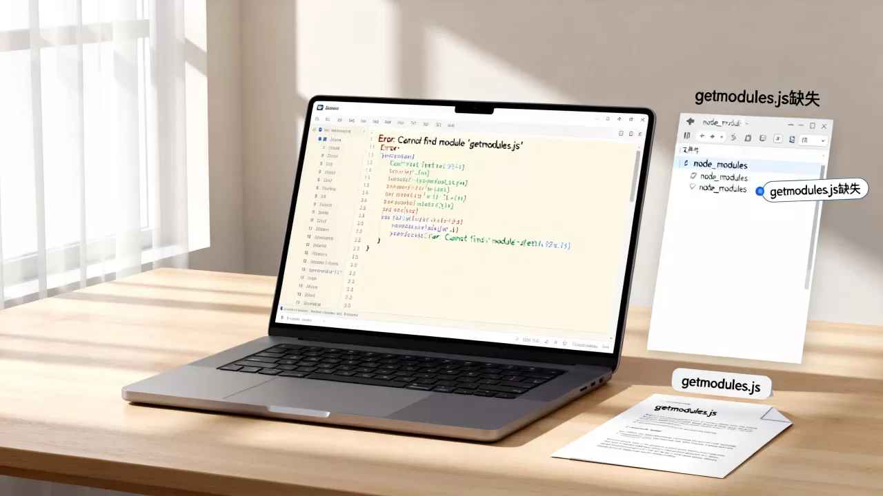 getmodules.js报错怎么办？getmodules.js文件缺失怎么修复