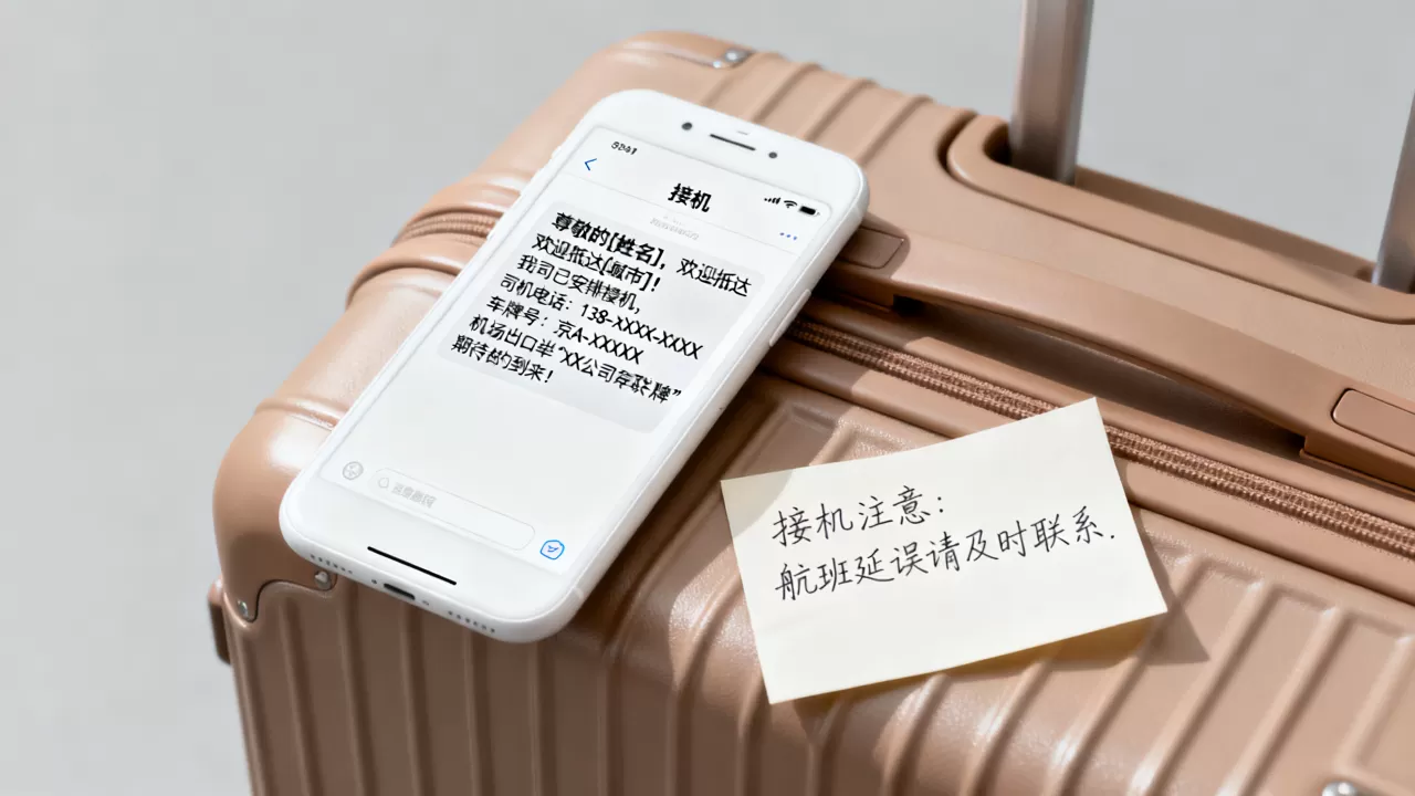 公司接机短信怎么写？接机短信模板及注意事项