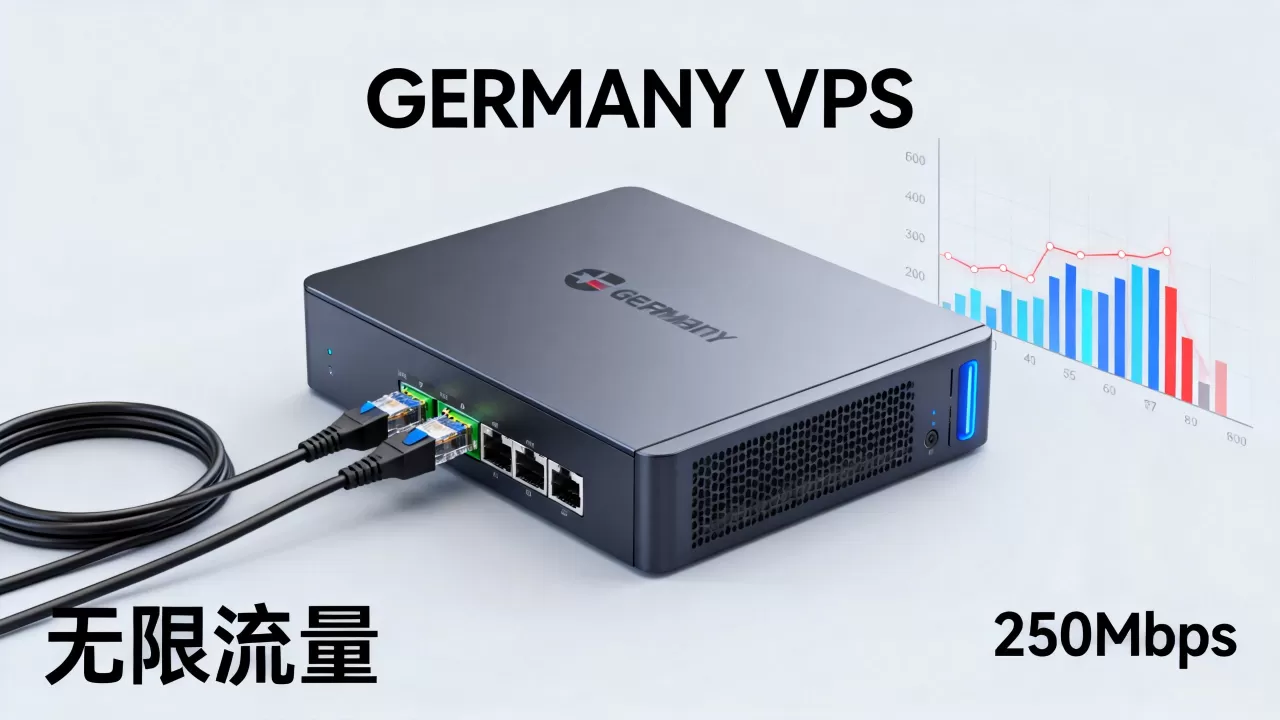 Wishosting德国VPS带宽多大？250Mbps无限流量值得买吗