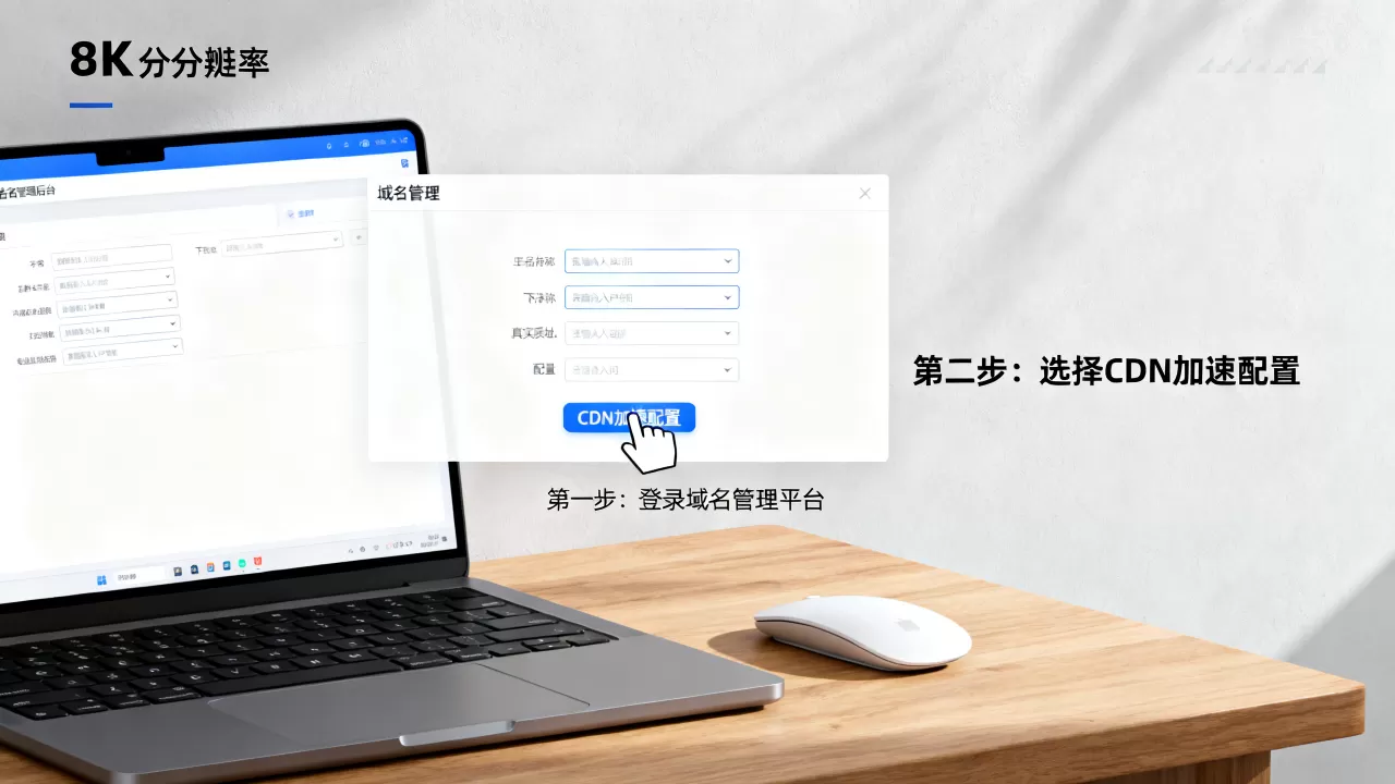域名怎么添加CDN？域名绑定CDN加速配置教程