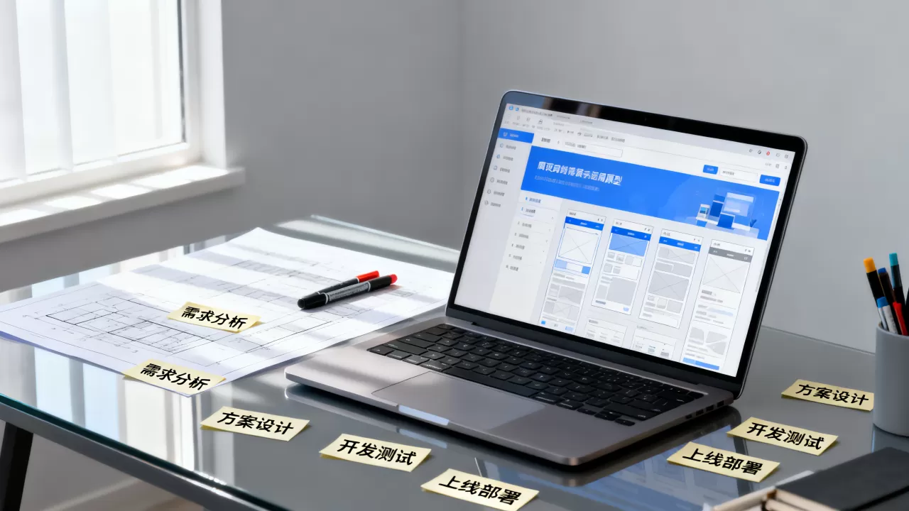 公司建设网站流程是怎样的？企业建站需要哪些步骤