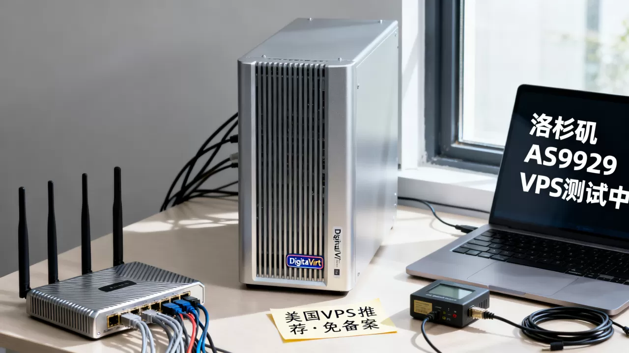 DigitalVirt洛杉矶AS9929 VPS好用吗，美国VPS推荐免备案