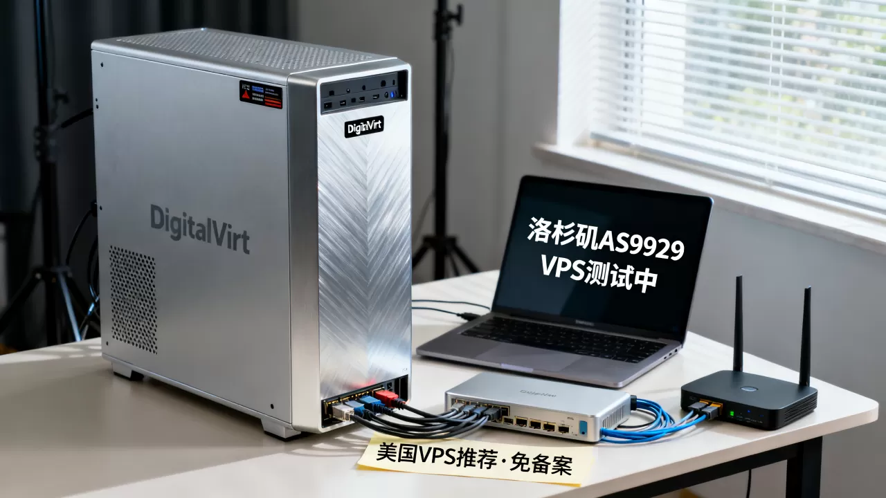 DigitalVirt洛杉矶AS9929 VPS好用吗，美国VPS推荐免备案