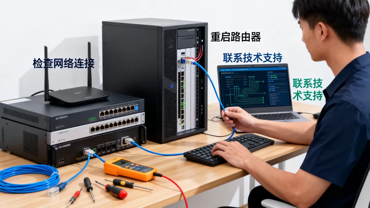 公司服务器登陆不上怎么办？服务器无法连接原因及解决方法
