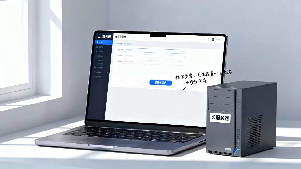 公司用云服务器没有电脑主机名怎么办？云服务器如何修改主机名