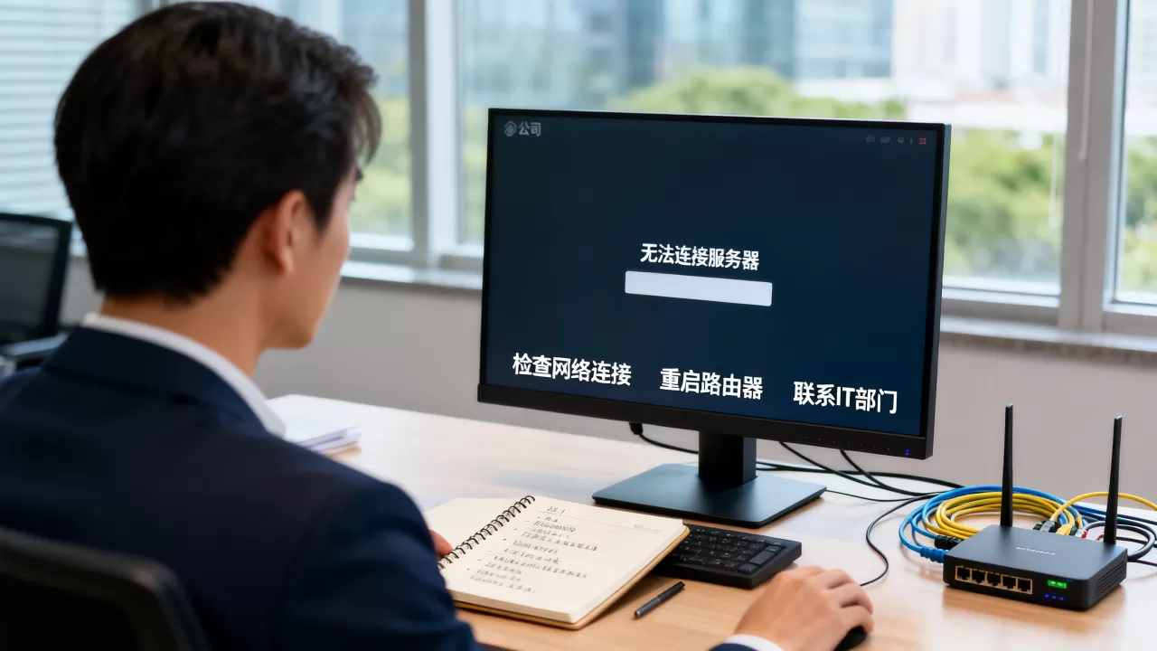 公司电脑连不上服务器怎么办？电脑连不上服务器的解决方法