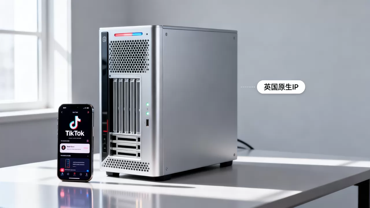 六六云英国伦敦服务器好用吗？英国原生IP支持TikTok