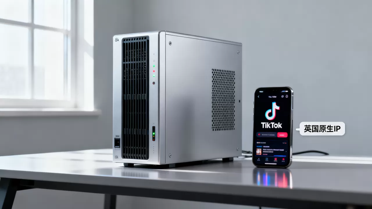 六六云英国伦敦服务器好用吗？英国原生IP支持TikTok