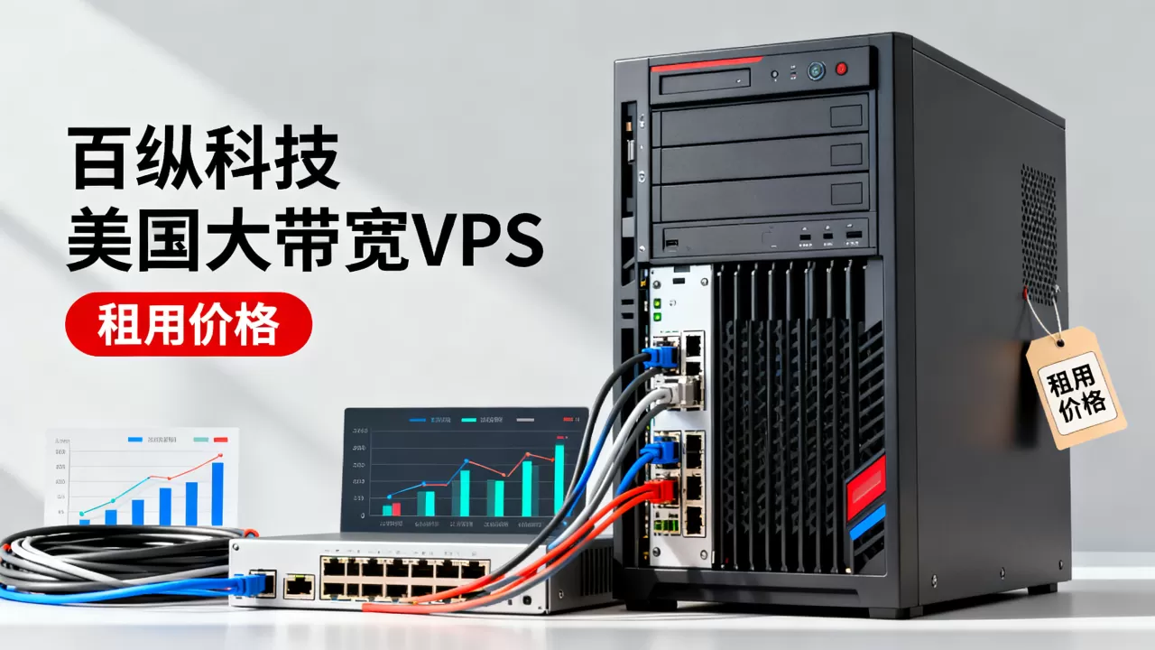 百纵科技美国大带宽VPS服务器好用吗？美国VPS服务器租用价格