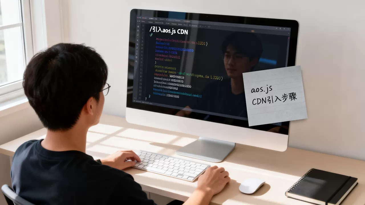 aos.js cdn怎么引入？aos.js cdn链接地址