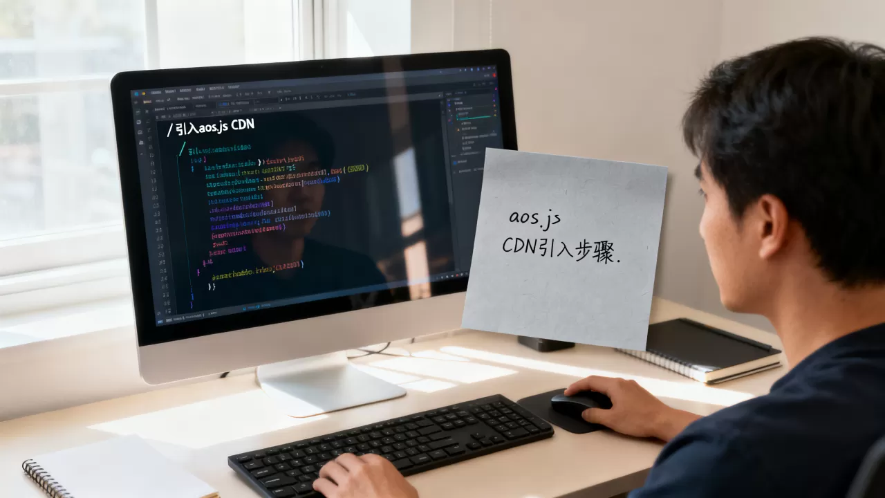 aos.js cdn怎么引入？aos.js cdn链接地址