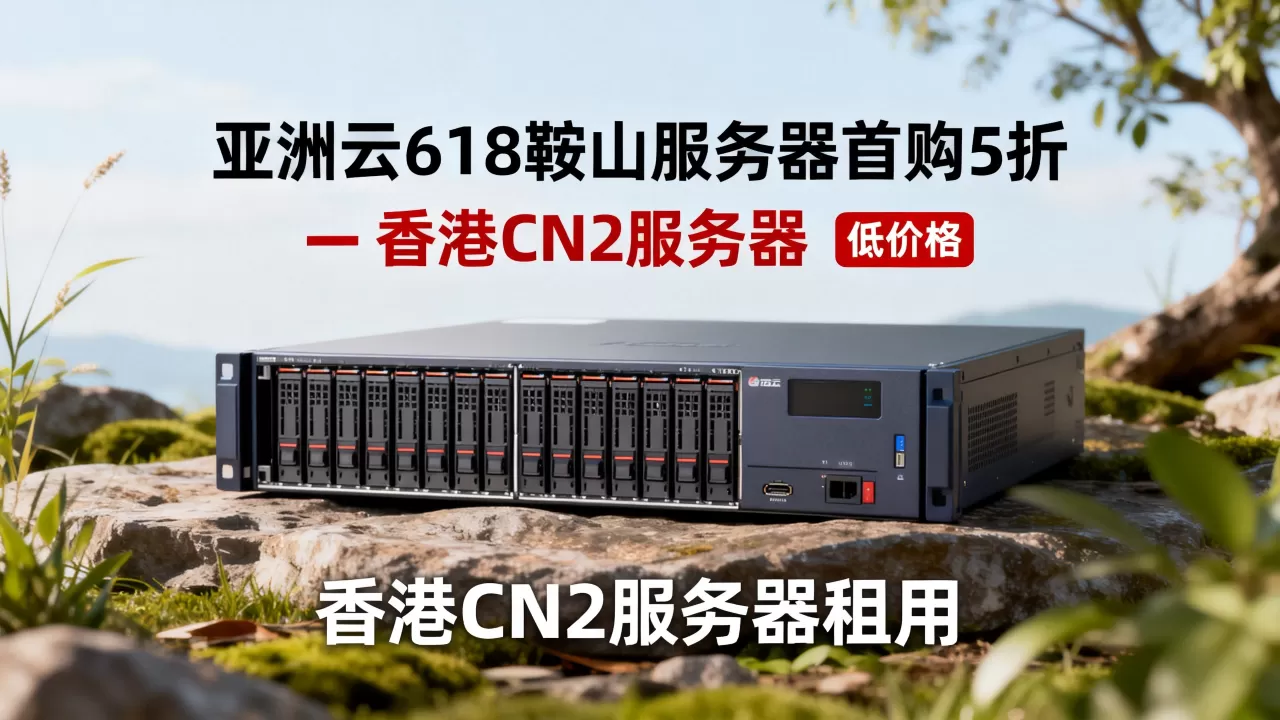 亚洲云618鞍山服务器首购5折值得买吗？香港CN2服务器租用价格