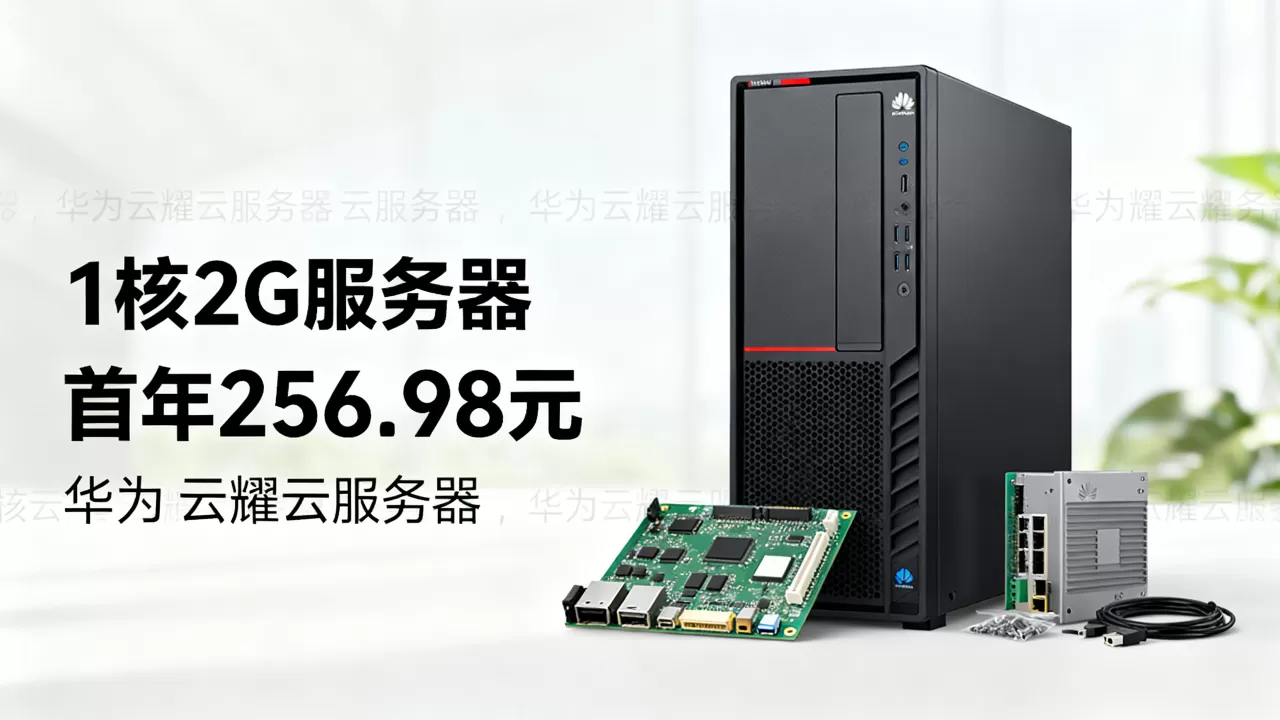 华为云1核2G服务器首年256.98元值得买吗，华为云耀云服务器最新优惠活动