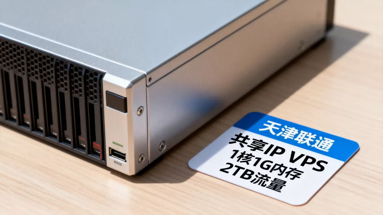 天津联通共享IP VPS补货了吗？1核1G内存2TB流量多少钱