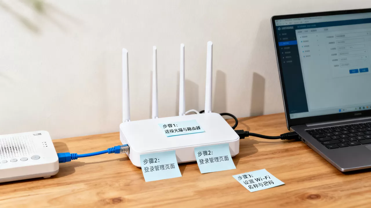 公司网络怎么设置路由器？新手如何设置家庭宽带网络