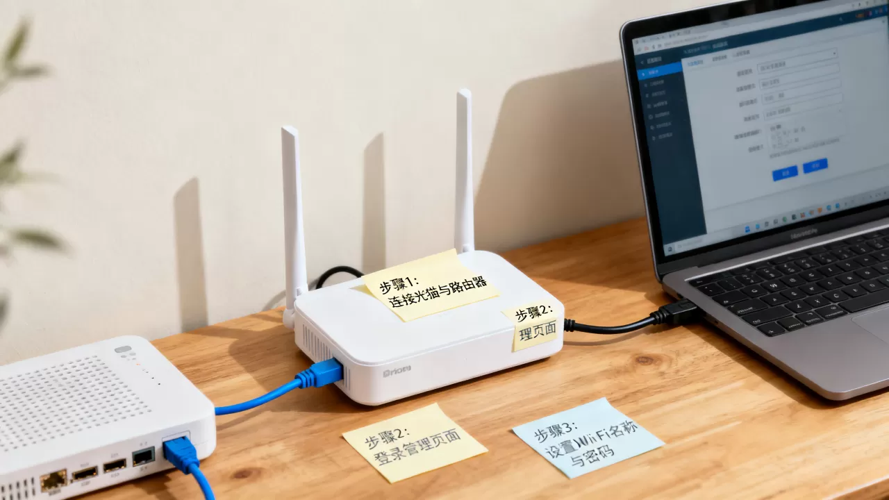 公司网络怎么设置路由器？新手如何设置家庭宽带网络