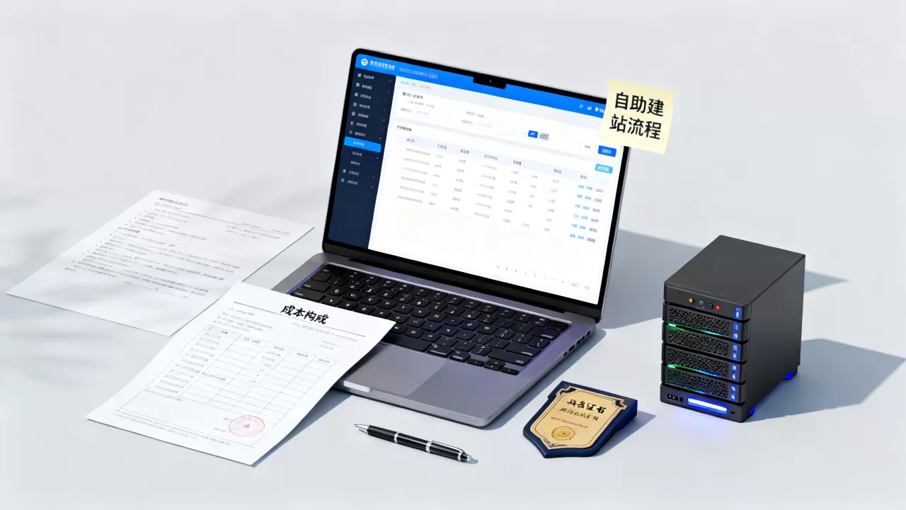公司自助建站怎么做？企业搭建网站需要多少钱