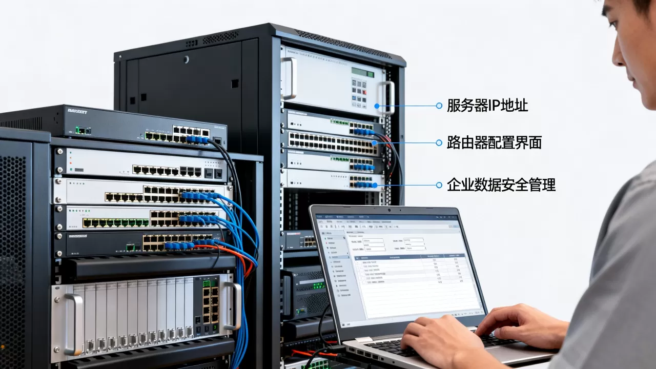 公司数据管理系统ip怎么查？企业数据安全管理ip配置