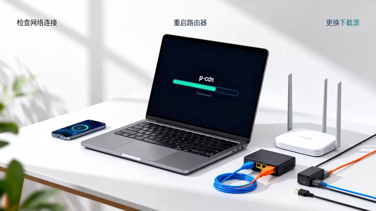 p-cdn下载速度慢怎么办？p-cdn下载失败解决方法