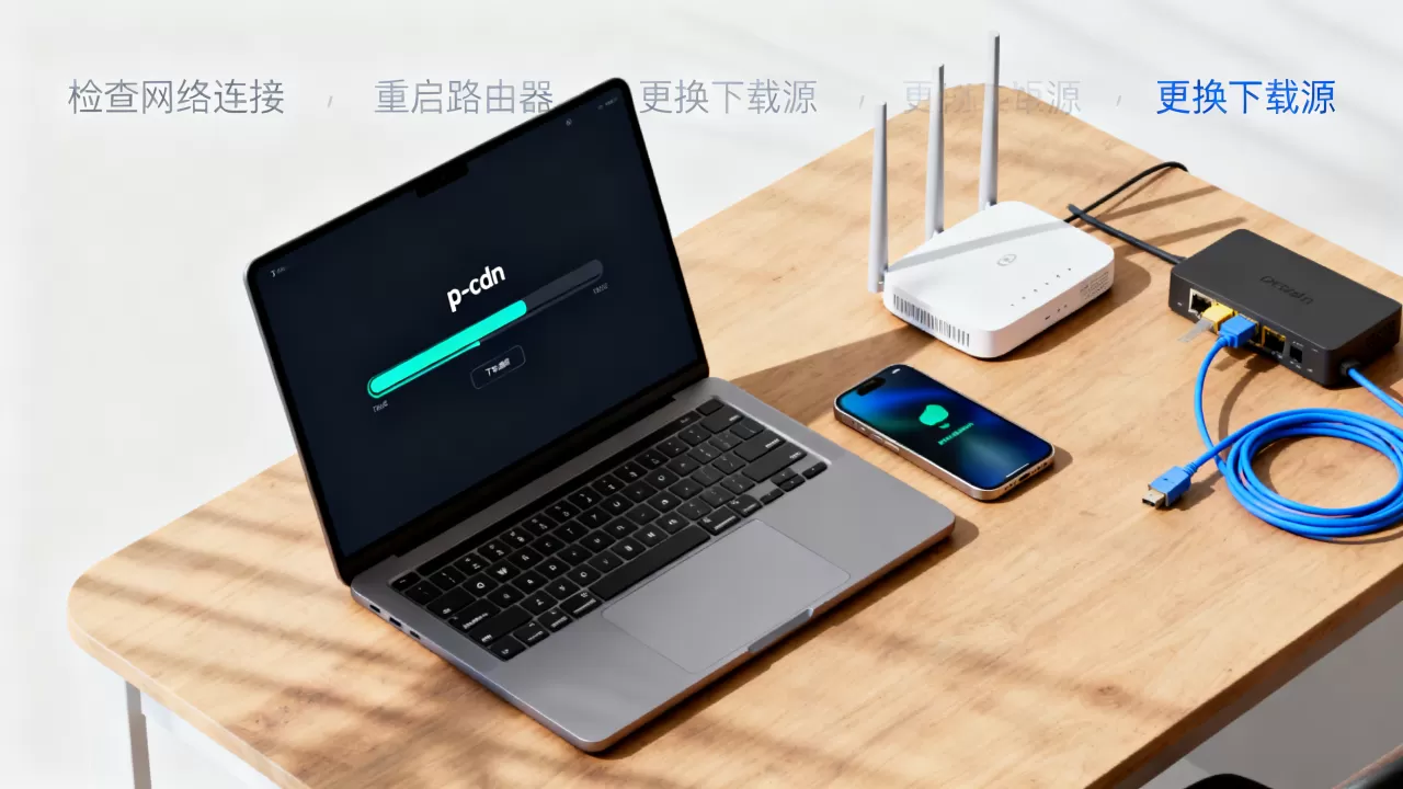 p-cdn下载速度慢怎么办？p-cdn下载失败解决方法