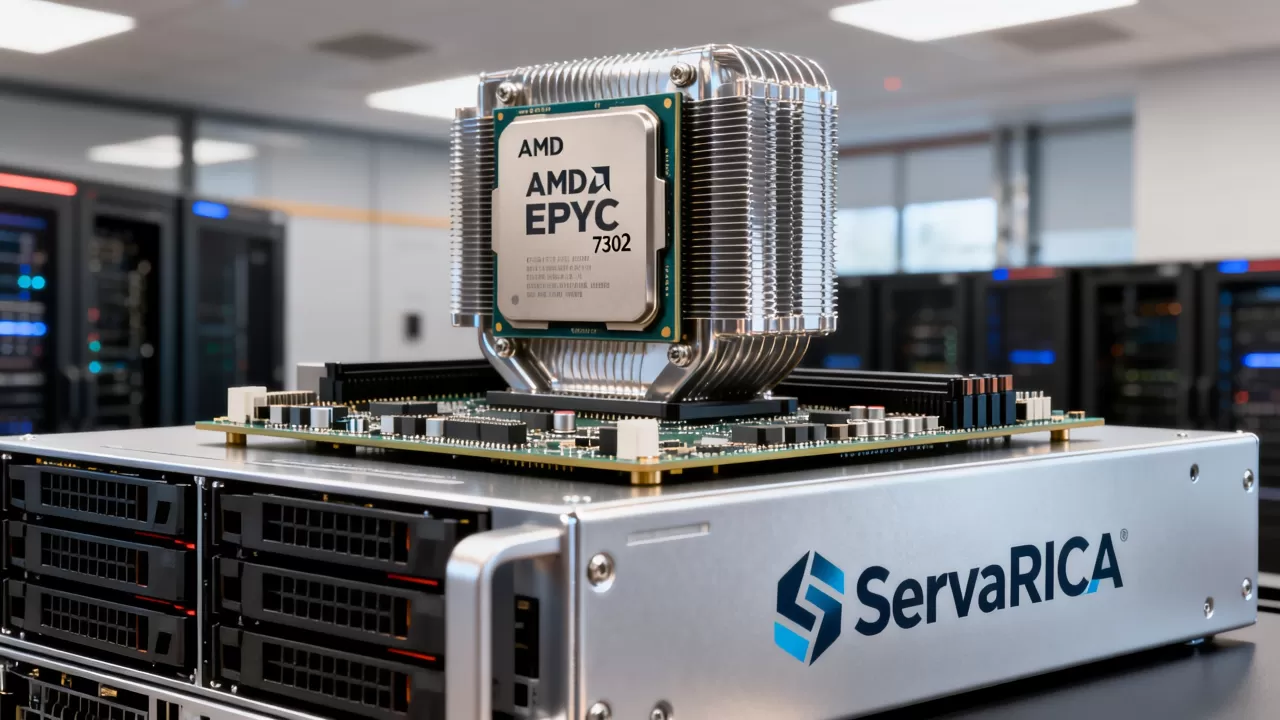 ServaRICA新增AMD EPYC 7302处理器VPS值得入手吗？加拿大机房VPS推荐