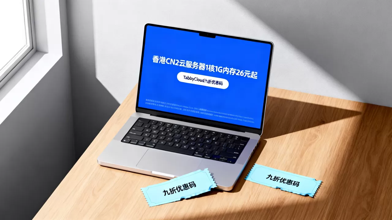 香港CN2云服务器1核1G内存26元起值得买吗，TabbyCloud九折优惠码怎么领