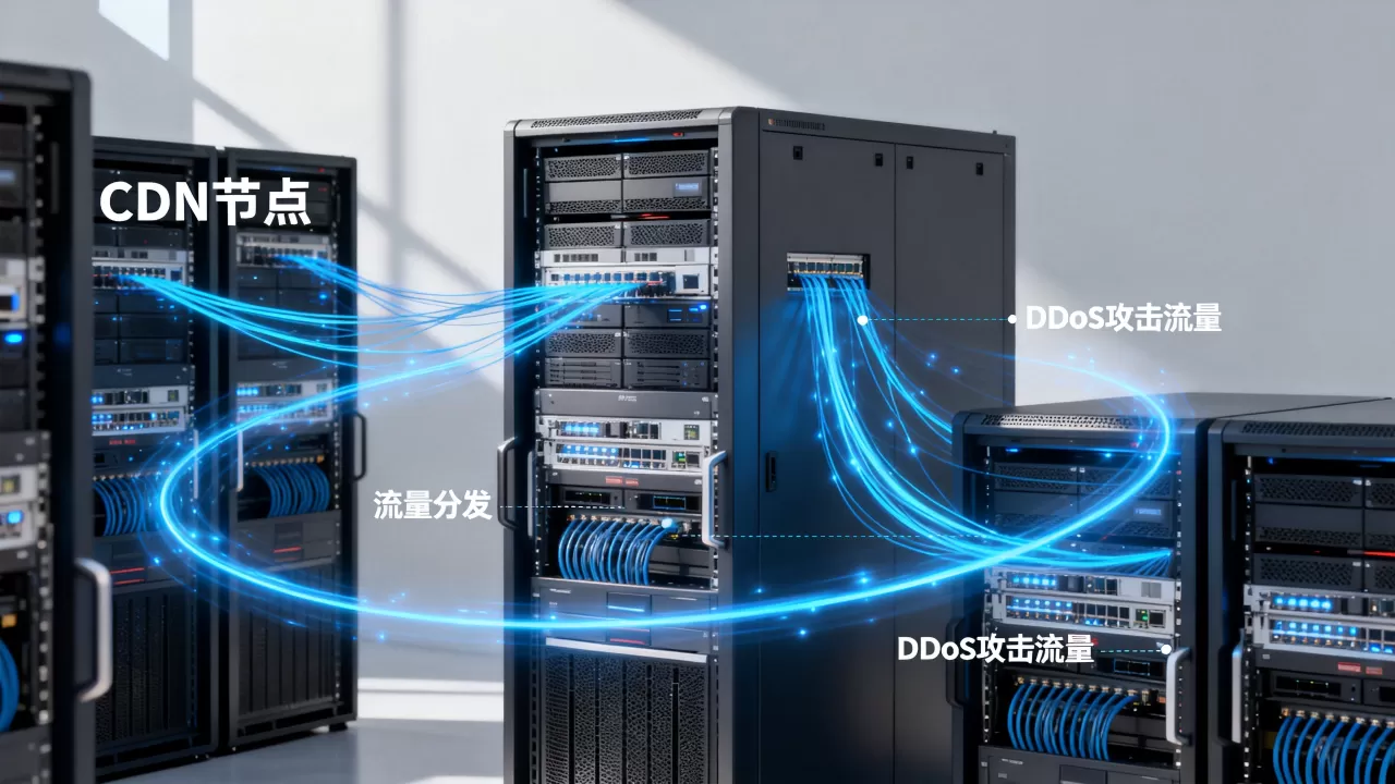 CDN能扛DDoS攻击吗，CDN防御DDoS攻击原理