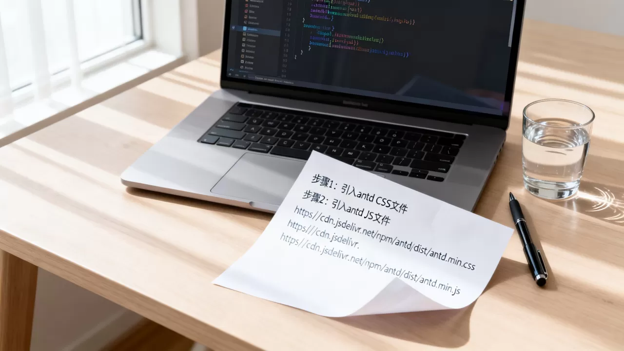 antd的cdn文件怎么引入？antd cdn地址最新完整版