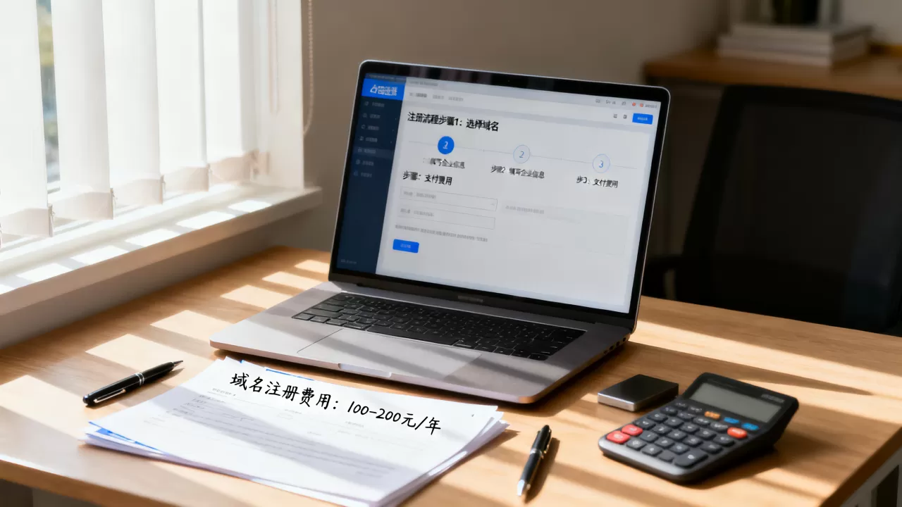 公司网站注册流程复杂吗？企业建站域名注册多少钱