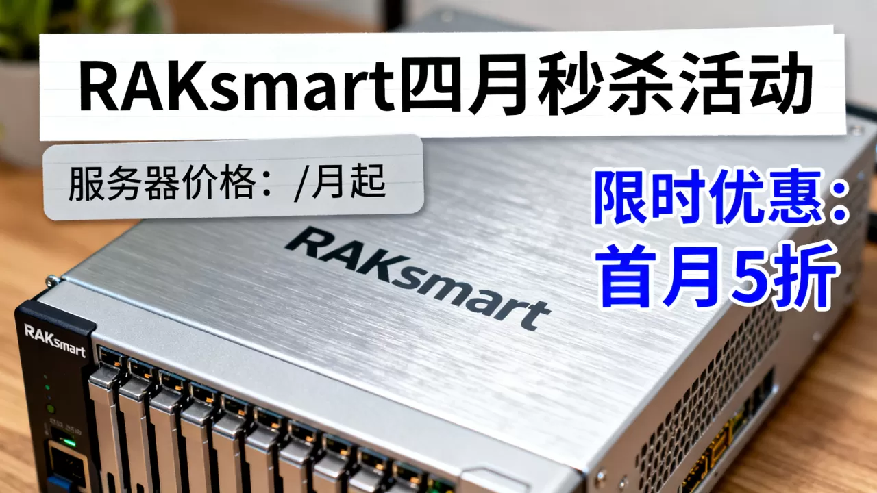 RAKsmart四月秒杀活动是真的吗？RAKsmart服务器价格及优惠详情
