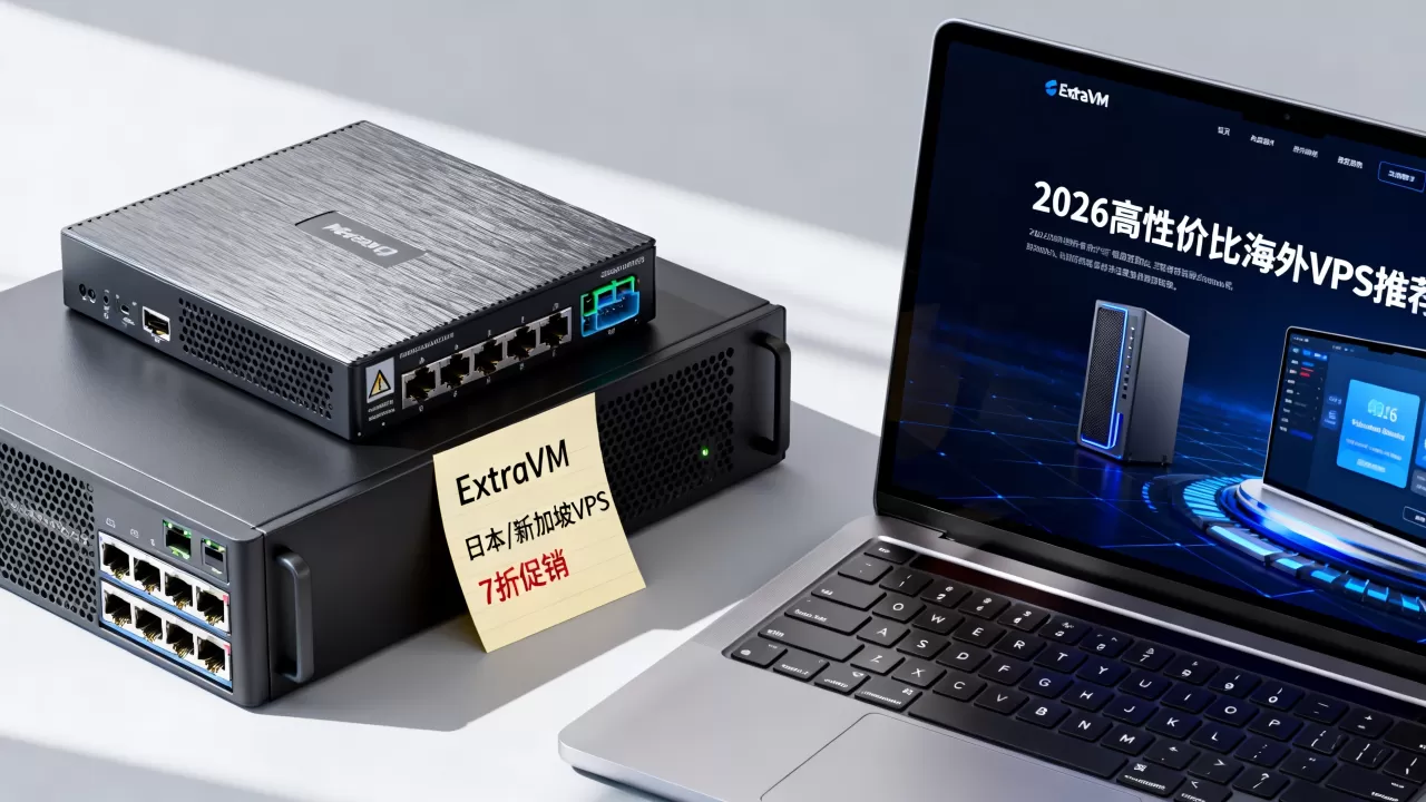 ExtraVM日本新加坡VPS7折促销是真的吗？2026年高性价比海外VPS推荐
