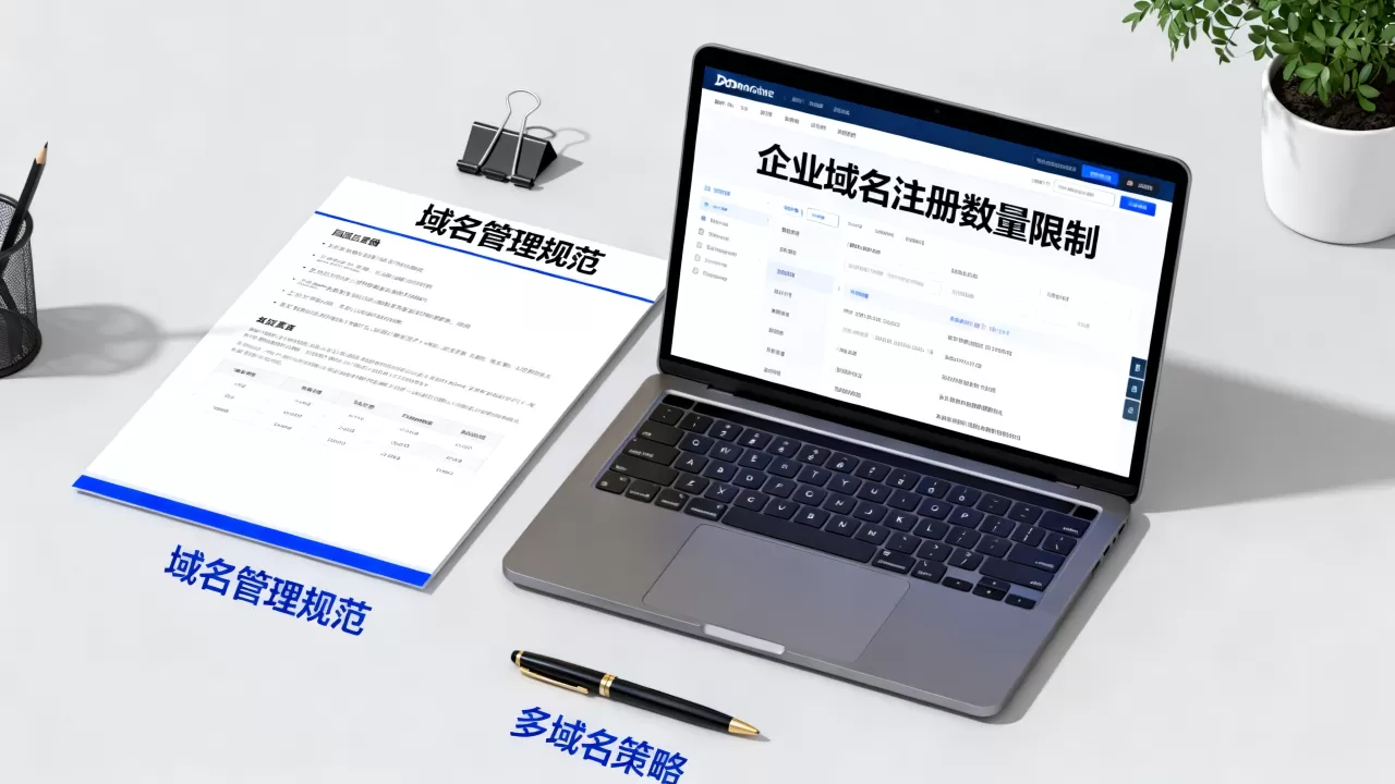 公司能注册几个域名？企业注册域名数量有没有限制
