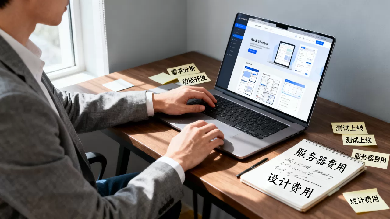 公司网站开发要多少钱？企业建站需要哪些流程