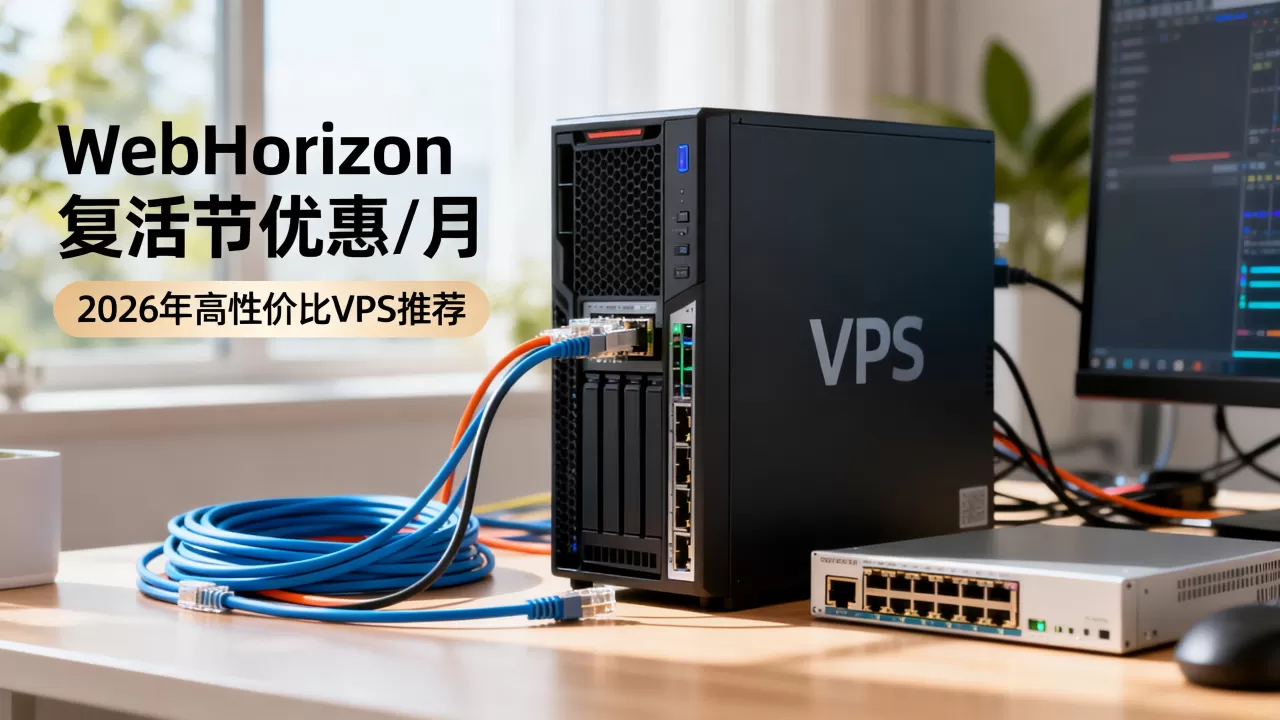 WebHorizon复活节优惠/月值得买吗？2026年高性价比VPS推荐