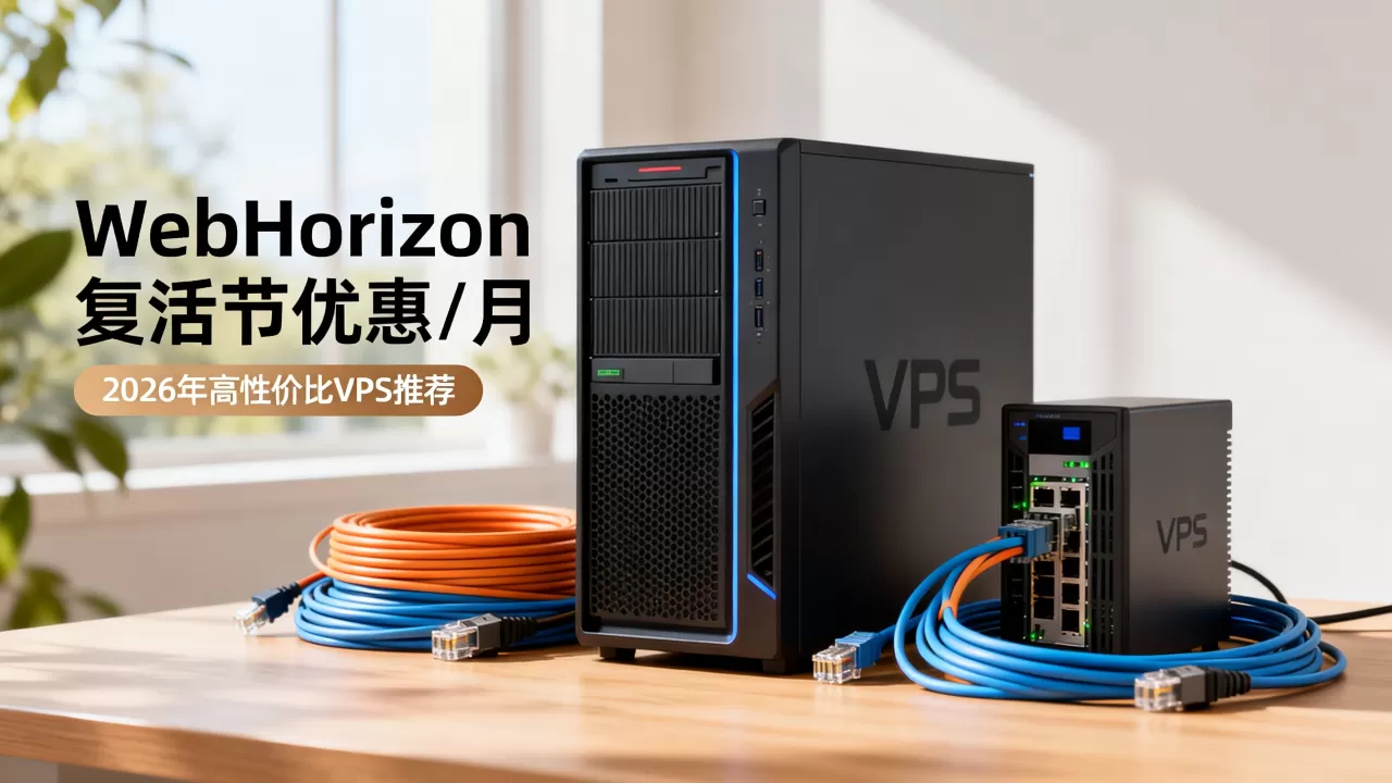 WebHorizon复活节优惠/月值得买吗？2026年高性价比VPS推荐