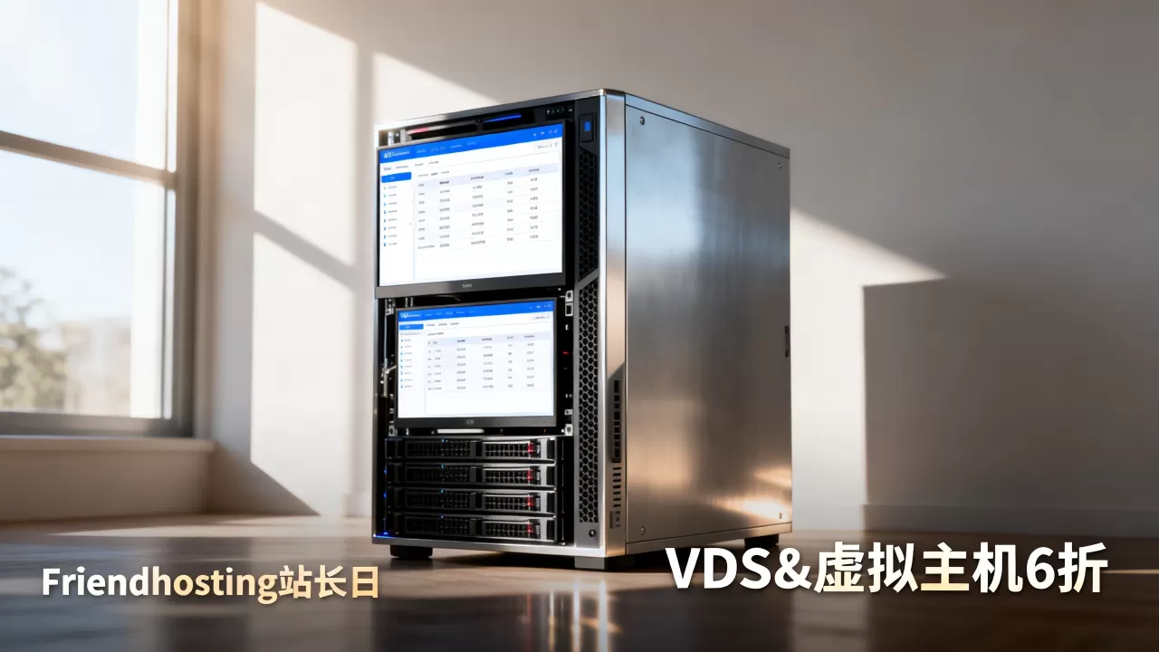 Friendhosting站长日优惠力度大吗？VDS和虚拟主机6折怎么买