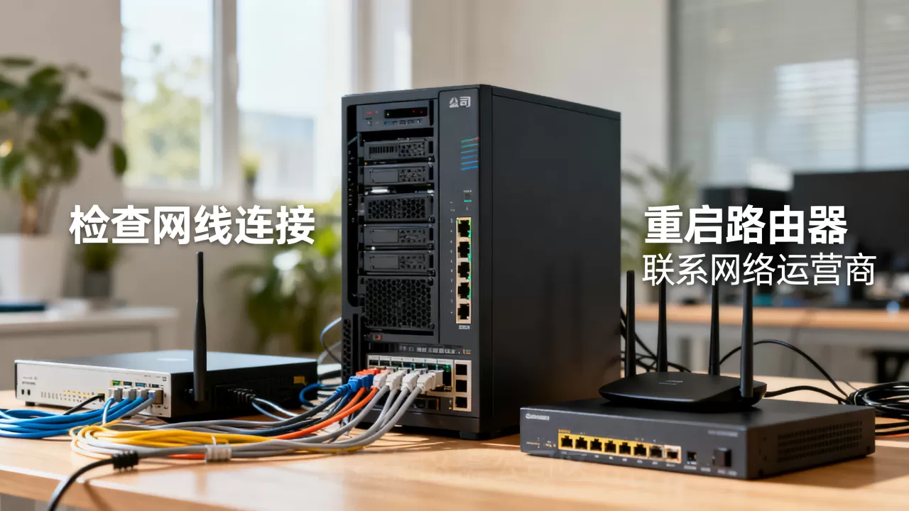 公司服务器连不了外网怎么办？服务器无法连接外网解决方法