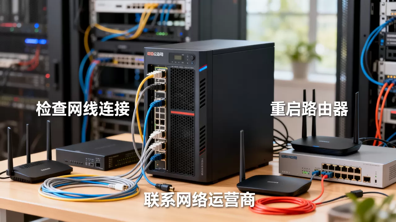 公司服务器连不了外网怎么办？服务器无法连接外网解决方法